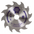 FAITHFULL TCT CIRCULAR SAW BLADE 190 X 30 X 12T