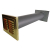 STADIUM BM436 152MM CORE DRILL VENTILATOR WHITE/BROWN