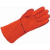 WELDERS RED LINED LEATHER CAT2 WELDERS GAUNTLET