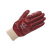 GLOVES MENS RED PVC KNIT WRIST SIZE 9.5 (10)