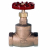 CRANE BRONZE GLOBE VALVE D15 1" PN32 (STEAM)PTFE SEAT