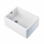 BELFAST SINK FIRECLAY 610MM X 455MM X 255MM WHITE