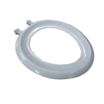 CELMAC SONATA WHITE S/F HEAVY SEAT ONLY & FITTINGS SSO51WH