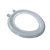CELMAC SONATA WHITE S/F HEAVY SEAT ONLY & FITTINGS SSO51WH
