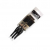 PAINT BRUSH 3 SET MEDIUM QUAL WHITE/BLACK HANDLE TIP3S