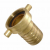 HOSE NUT AND TAIL BRASS 1/2"FI LOOSE NUT X 1/2"HOSE