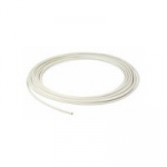 COPPER TUBE TABLE "W" 10MM WHITE COATED 50MT COIL