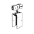 HENDERSON 53A/N HANGER 4 WHEEL NYLON - WOOD DOOR (301 TRACK)