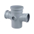 OSMA 6S238 S/S UNEQUAL DOUBLE BRANCH 87.1/2 DEGREE GREY