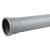OSMASOIL 3S042 GREY 82MM X 2MT SINGLE SOCKET S/S PIPE