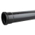 OSMASOIL 3S043 BLACK 82MM X 3M SINGLE SOCKET S/S PIPE
