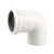 OSMASOIL 2S356 WHITE ALL FIT 90 DEGREE SPIGOT BEND 2"