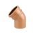 OSMADRAIN 6D163 6" S/S BEND 45 DEGREE