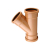 OSMADRAIN 6D213 6" D/S EQUAL JUNCTION 45 DEGREE
