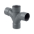 OSMAWELD 2Z230 GREY 2"-50MM CROSS 87.1/2 DEGREE