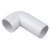 OSMAWELD 4Z260 WHITE 32MM LONG TAIL BEND 90 DEGREE