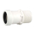 OSMAWELD 5Z126 WHITE 40MM MALE IRON CONNECTOR [RING SEAL]