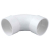 OSMAWELD 5Z161 WHITE 40MM BEND 87.1/2 DEGREE