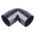 OSMA MUPVC 2M160 2"-50MM BLACK 90 DEGREE KNUCKLE BEND