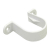 OSMA 4W081 WHITE 32MM PIPE BRACKET PUSH-FITBS5254