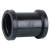 OSMA 4W105 BLACK 32MM DOUBLE SOCKET PUSH-FIT BS5254