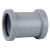 OSMA 4W105 GREY 32MM DOUBLE SOCKET PUSH-FIT BS5254