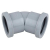OSMA 4W163 GREY 32MM BEND 45 DEGREE  PUSH-FIT BS5254
