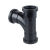 OSMA 4W190 BLACK 32MM TEE 87.1/2 DEGREE PUSH-FIT BS5254