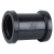OSMA BS5254 5W105 BLACK 40MM DOUBLE PUSH-FIT SOCKET