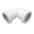OSMA BS5254 5W160 WHITE 40MM KNUCKLE BEND 90 DEGREE