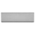 HERITAGE LETTER TIDY 280X76MM SATIN CHROME V860