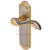 HERITAGE LISBOA LEVER LOCK FURNITURE MM881 POLISHED BRASS