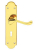 HERITAGE SAVOY LEVER LOCK FURNITURE POLISHED BRASS V750