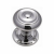 HERITAGE AYLESBURY MORTICE KNOB 57MM POLISHED CHROME V872