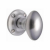 HERITAGE DERBY OVAL MORTICE KNOB FURNITURE V960 SC
