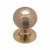 HERITAGE REEDED CUPBOARD KNOB POLISHED BRASS V973