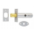 CARLISLE DOOR BOLT 2.1/4" POLISHED CHROME DSB8225