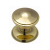 HERITAGE VICTORIAN CENTRE DOOR KNOB POLISHED BRASS V900