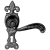 KIRKPATRICK LEVER LATCH FURNITURE ANTIQUE 2449