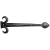 KIRKPATRICK HINGE FRONT 18" BLACK ANTIQUE 798