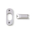 CHUBB WS12 WHITE HINGE BOLTS (CARD OF 2)