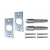 ERA HINGE BOLT SATIN (2) 740-52