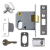 UNION 2332/5203 OVAL CYLINDER MORTICE NIGHT LATCH 2.1/2"SC