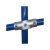 INTERCLAMP 156C42 ADJUSTABLE CROSSOVER TEE 0 TO 11DEGREE
