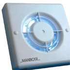 BATHROOM FAN ONLY TIMER MODEL 100MM MANROSE XF100T