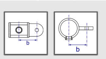 Interclamp 173M Eye Dimesions
