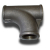 PITCHER TEE 1"BLACK MALLEABLE 199/131