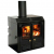 CHARNWOOD LA30BFS FREESTANDING STOVE & BOILER MULTIFUEL