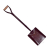 FAITHFULL ALL STEEL SHOVEL SQUARE 2MYD