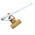 FIRE VALVE LEVER PATT C/W FUSIBLE LINK WIRE/PULLEY